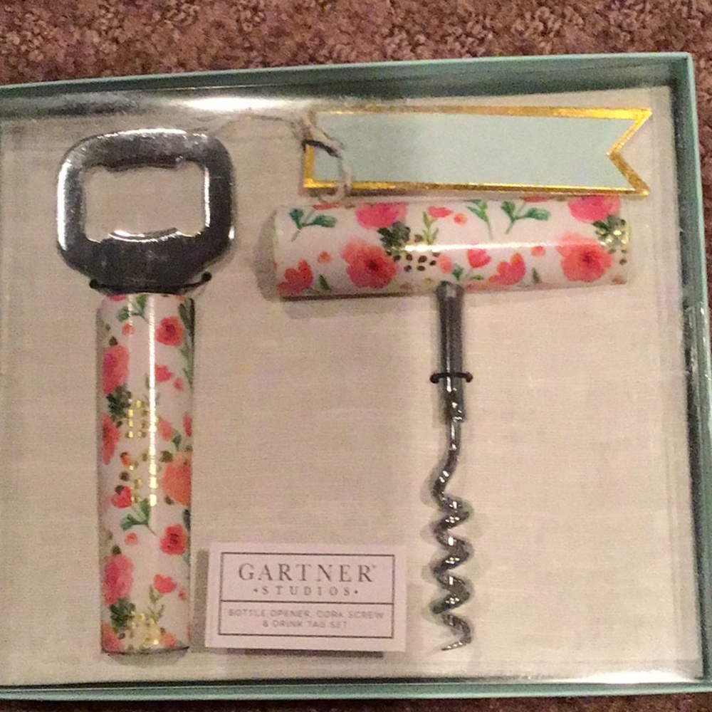 🌷GARTNER STUDIO BOTTLE OPENER AND CORKSCRE…